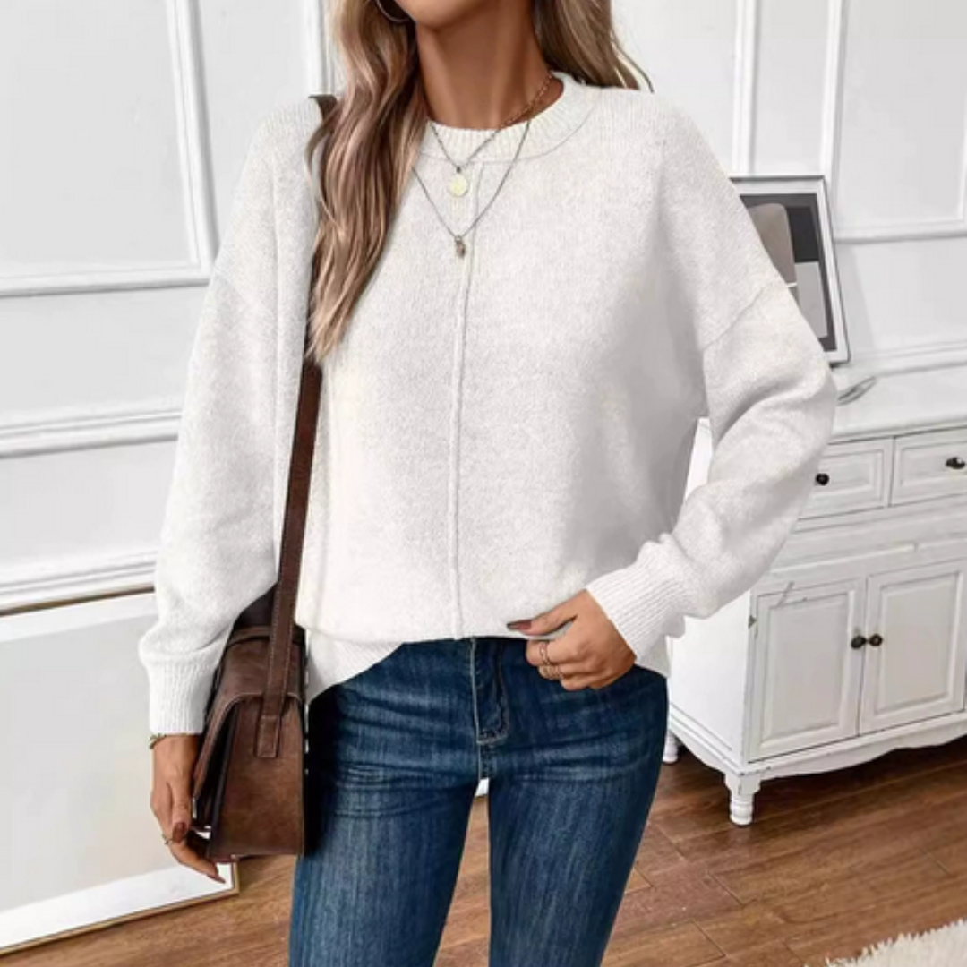 Moda™ | Miękki i Klasyczny Sweter Codzienny