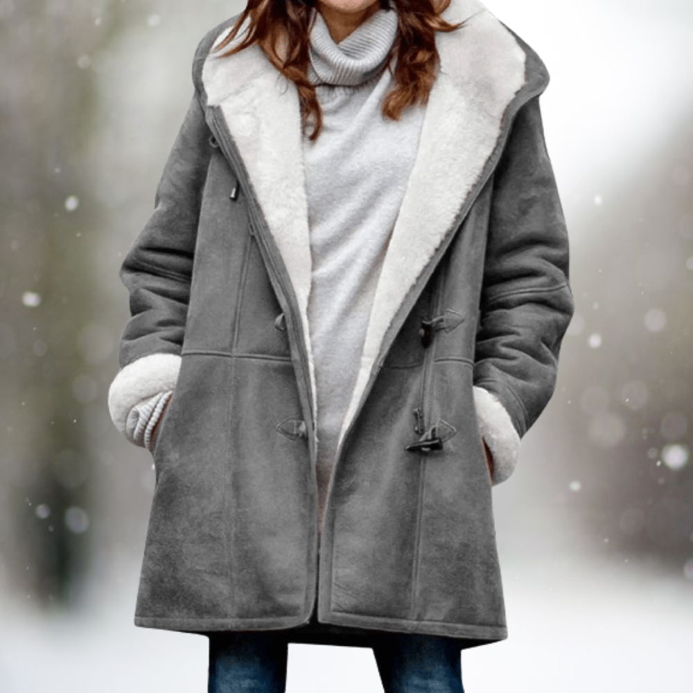 Moda™ | Ciepły i Stylowy Płaszcz Fleece