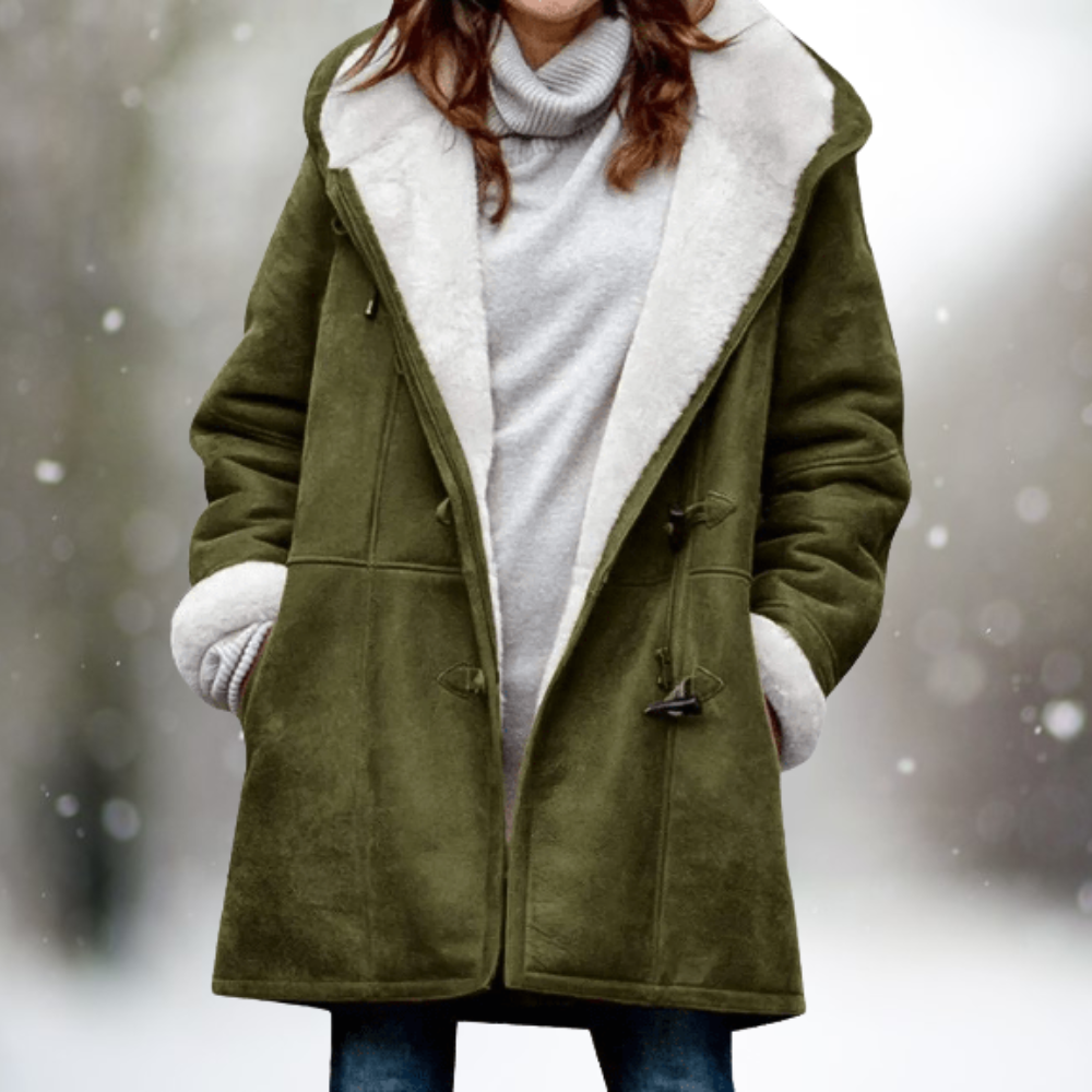 Moda™ | Ciepły i Stylowy Płaszcz Fleece