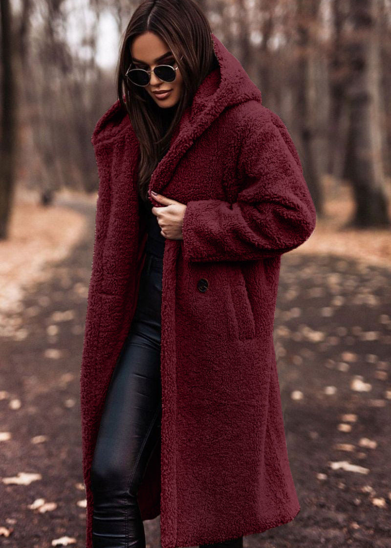 Moda™ | Stylowy i Komfortowy Płaszcz z Kapturem