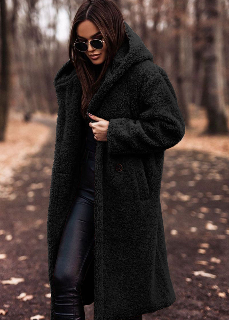 Moda™ | Stylowy i Komfortowy Płaszcz z Kapturem