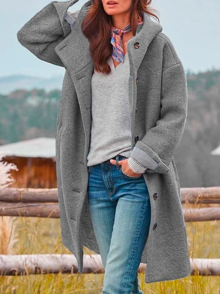 Moda™ | Elegancki płaszcz komfortowy
