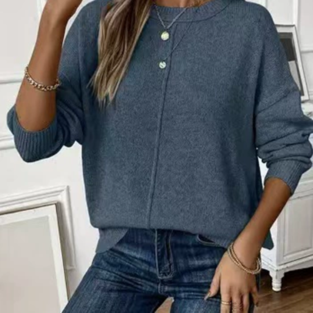 Moda™ | Miękki i Klasyczny Sweter Codzienny