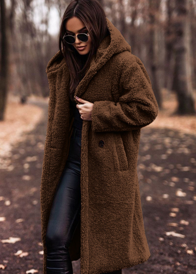Moda™ | Stylowy i Komfortowy Płaszcz z Kapturem