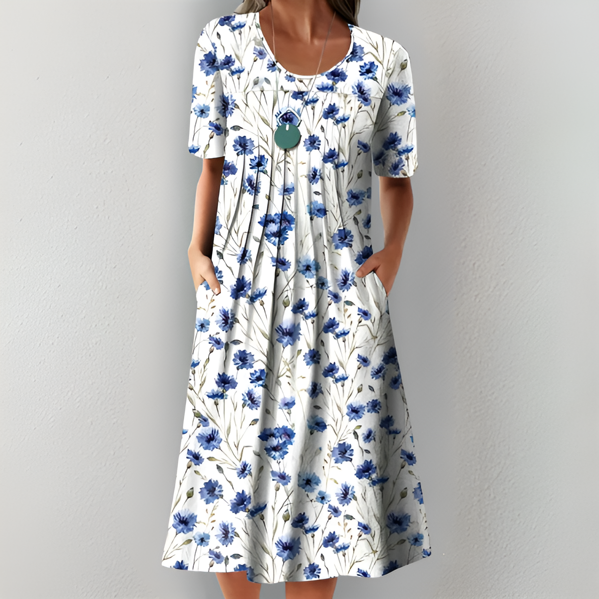 Moda™ | Sukienka w kwiaty