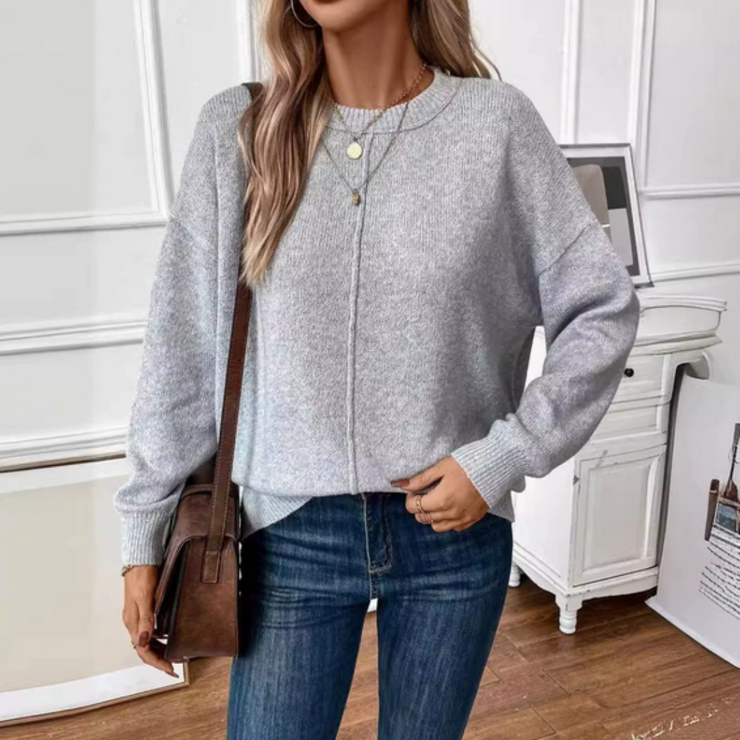 Moda™ | Miękki i Klasyczny Sweter Codzienny