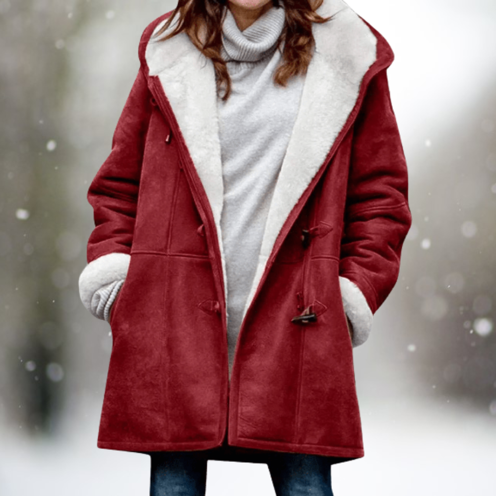Moda™ | Ciepły i Stylowy Płaszcz Fleece