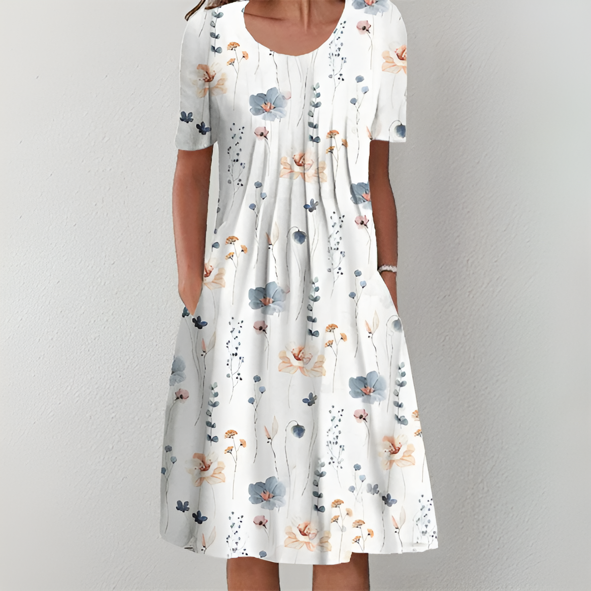 Moda™ | Sukienka w kwiaty