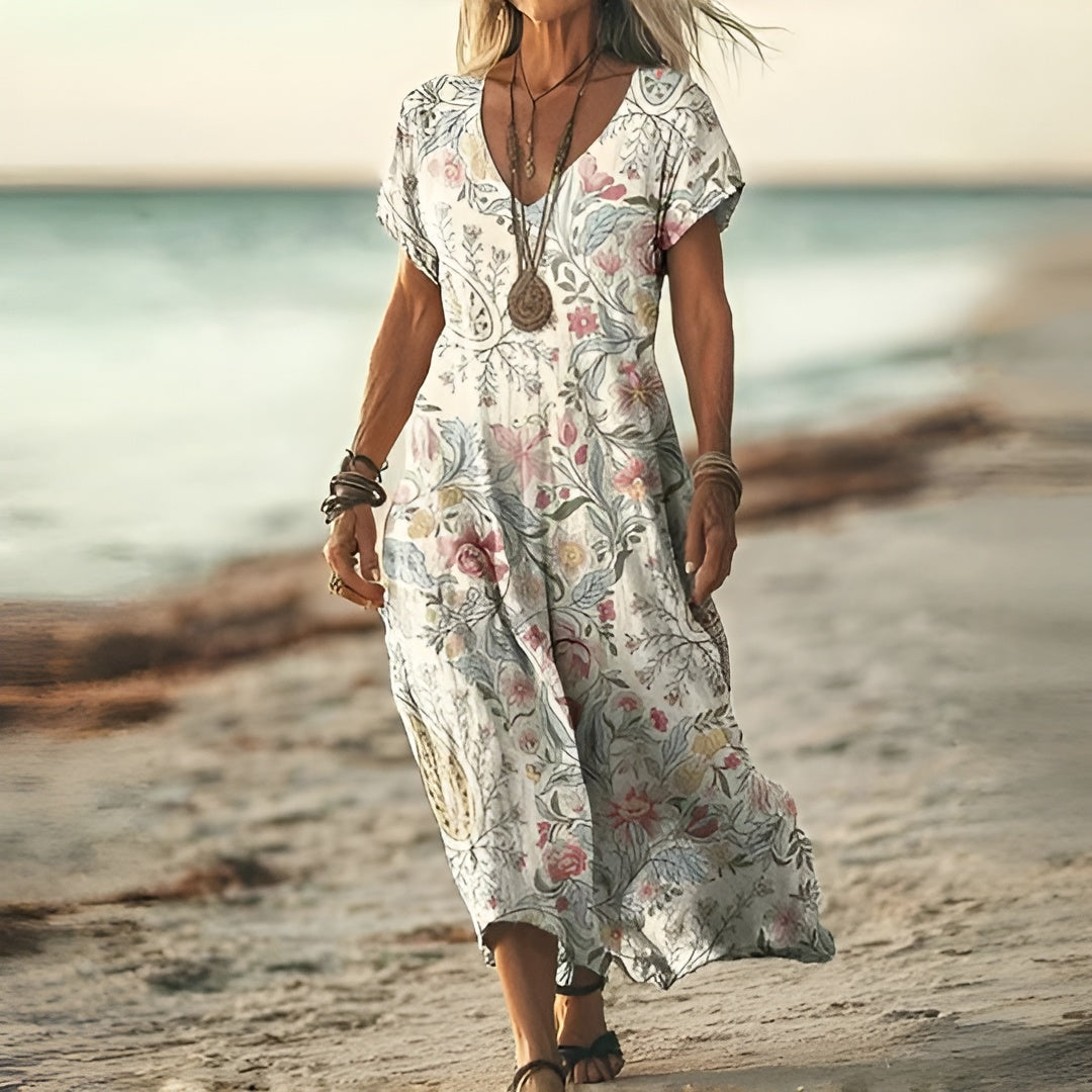 Moda™ | Sukienka maxi w stylu boho