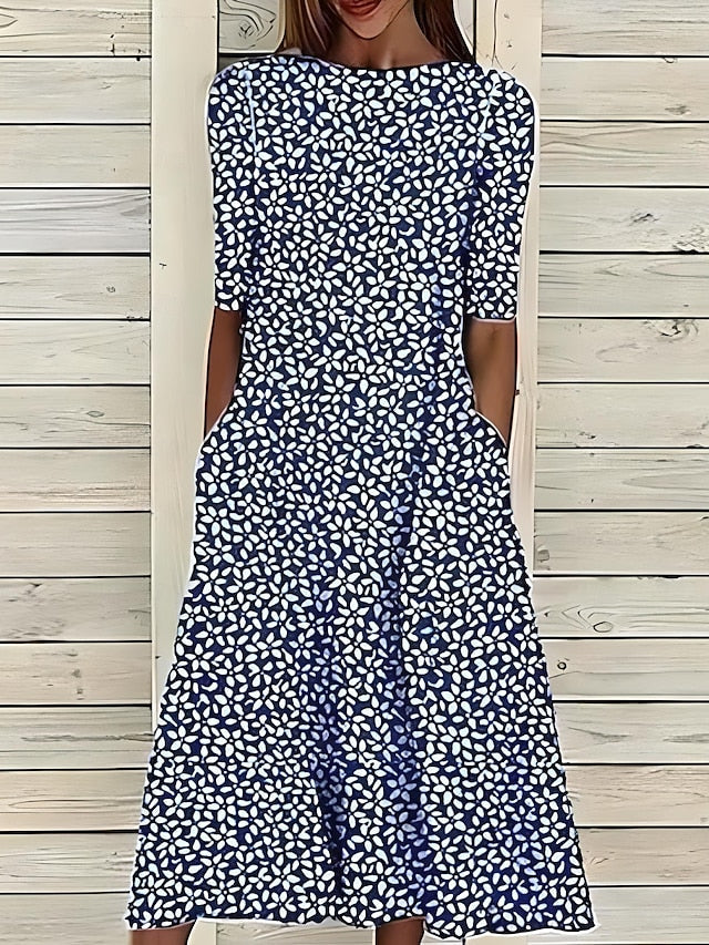 Moda™ | Sukienka w liście